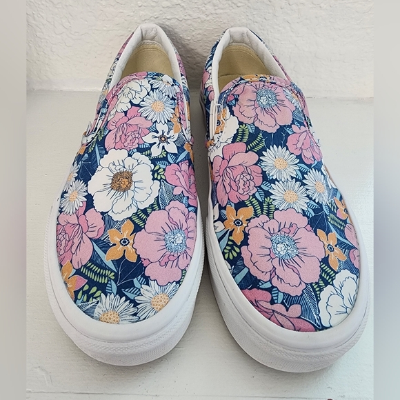 Vans Classic Retro Floral Slip - Picture 7 of 9